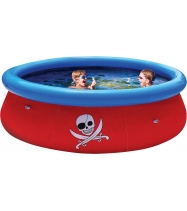 Надувной бассейн Bestway Пират 3D + 3D очки (57243)